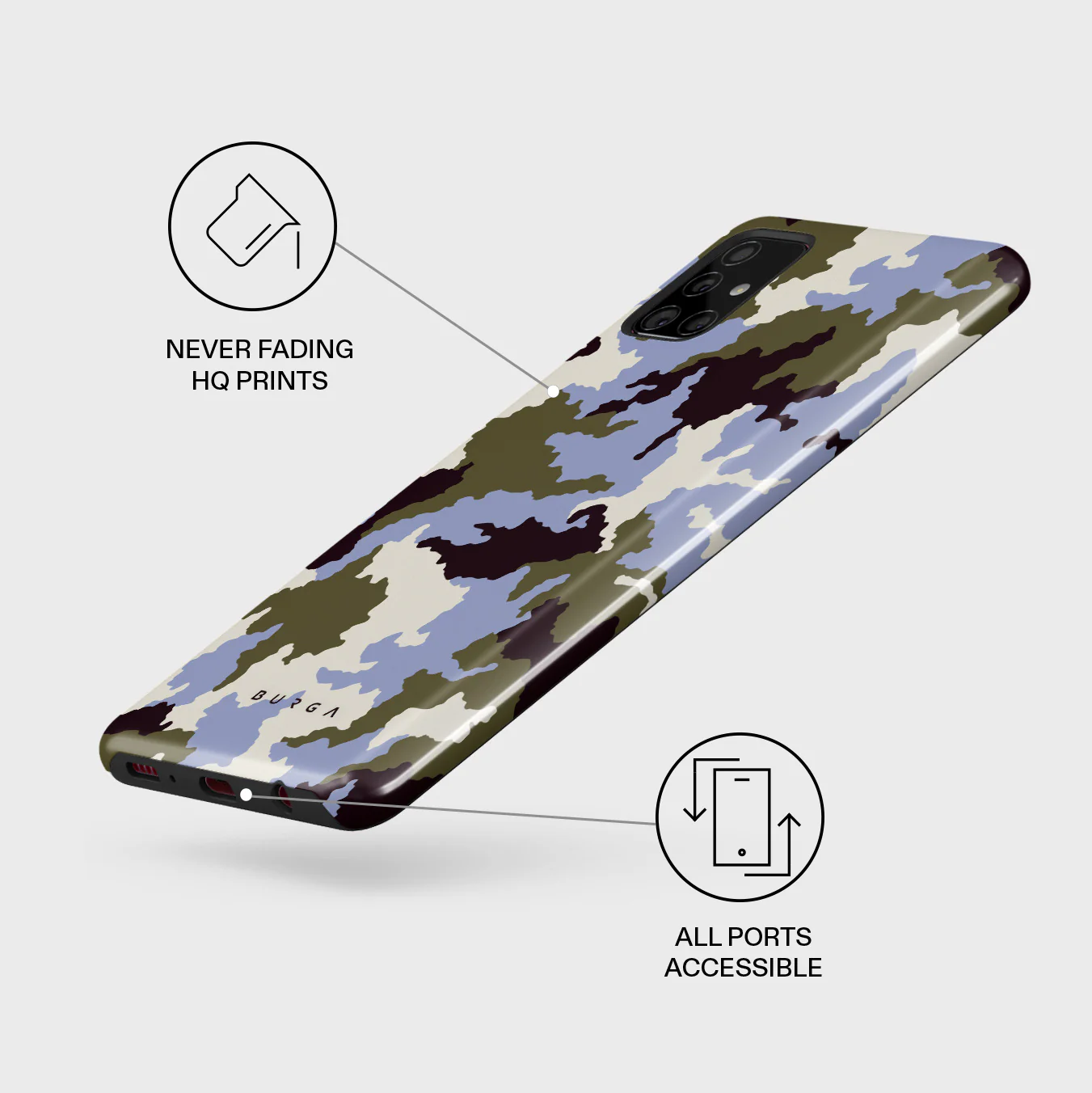 Icefield - Samsung Galaxy A51 4G Case - Image 3