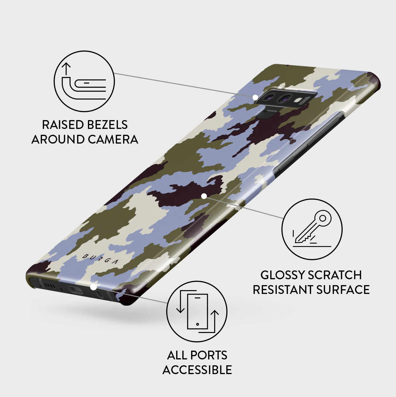 Icefield - Samsung Galaxy Note 9 Case - Image 3