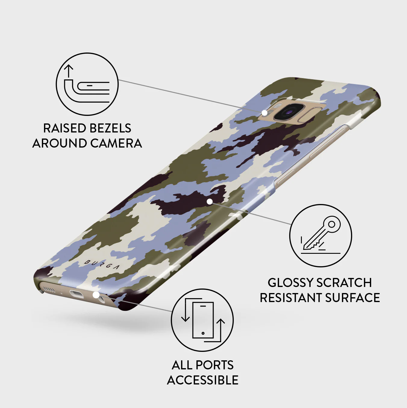 Icefield - Samsung Galaxy S8 Case - Image 3