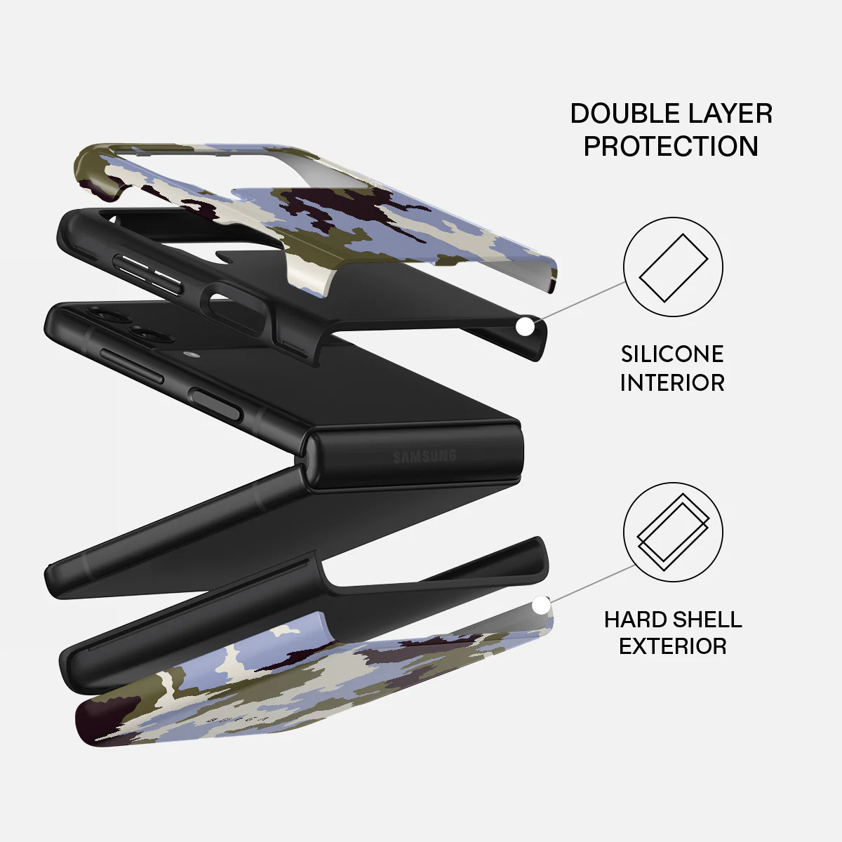 Icefield - Samsung Galaxy Z Flip 3 Case - Image 2