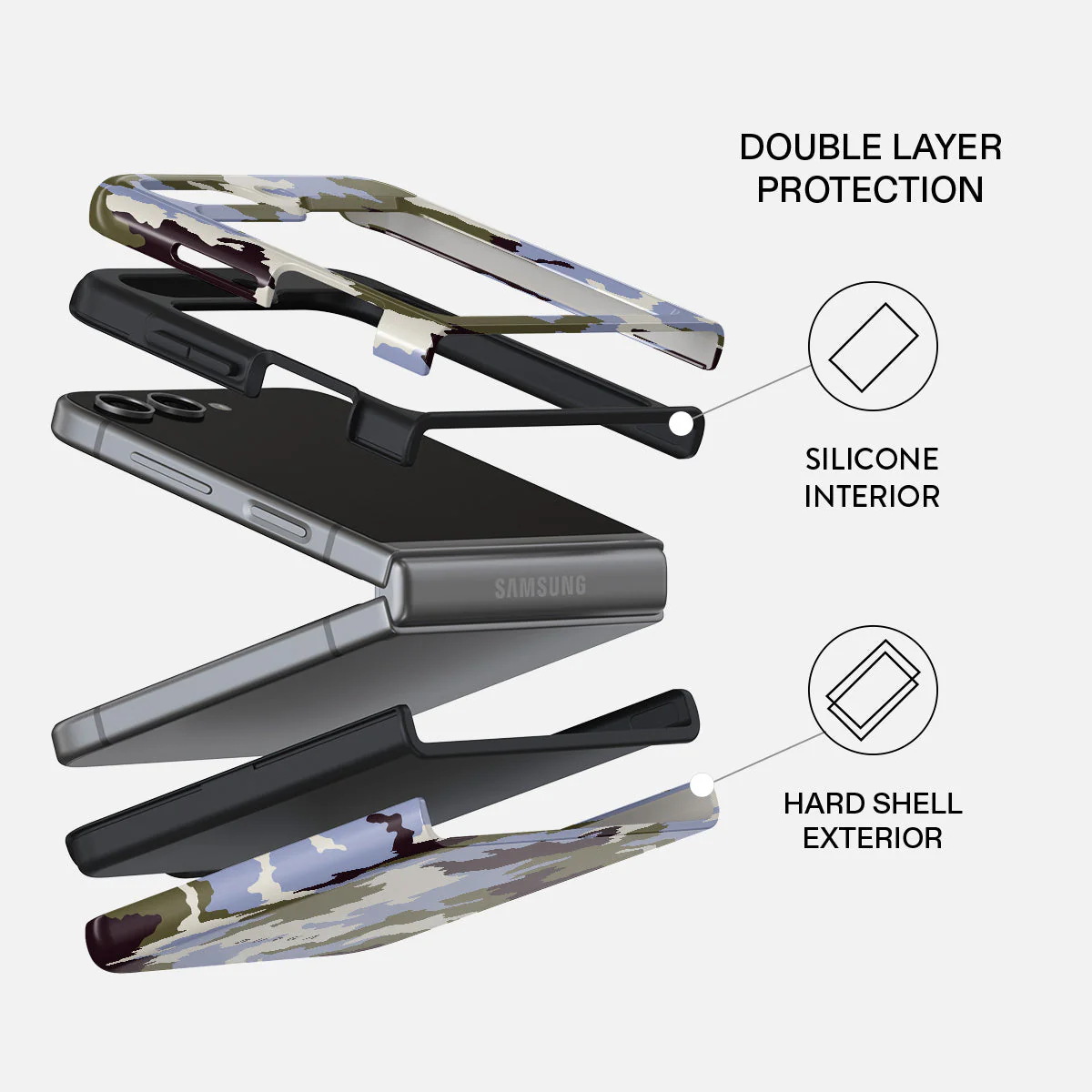 Icefield - Samsung Galaxy Z Flip 5 Case - Image 2