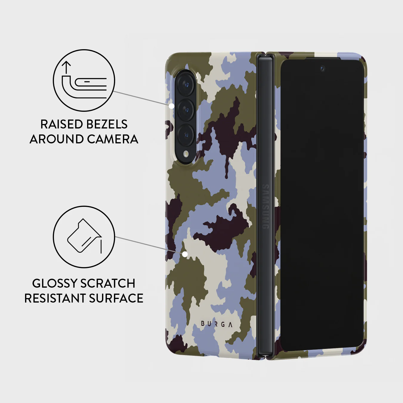 Icefield - Samsung Galaxy Z Fold 3 Case - Image 3