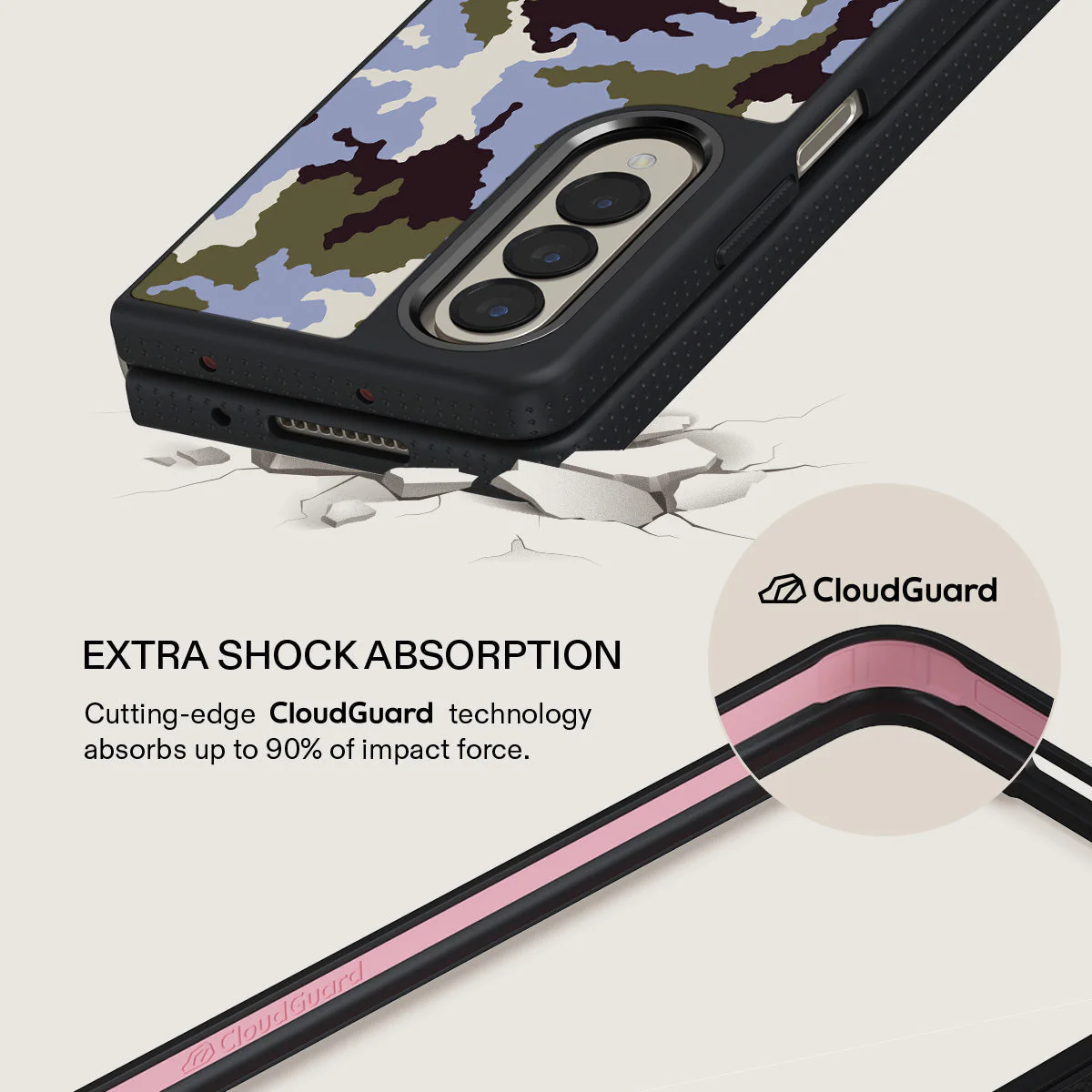Icefield - Samsung Galaxy Z Fold 4 Case - Image 15