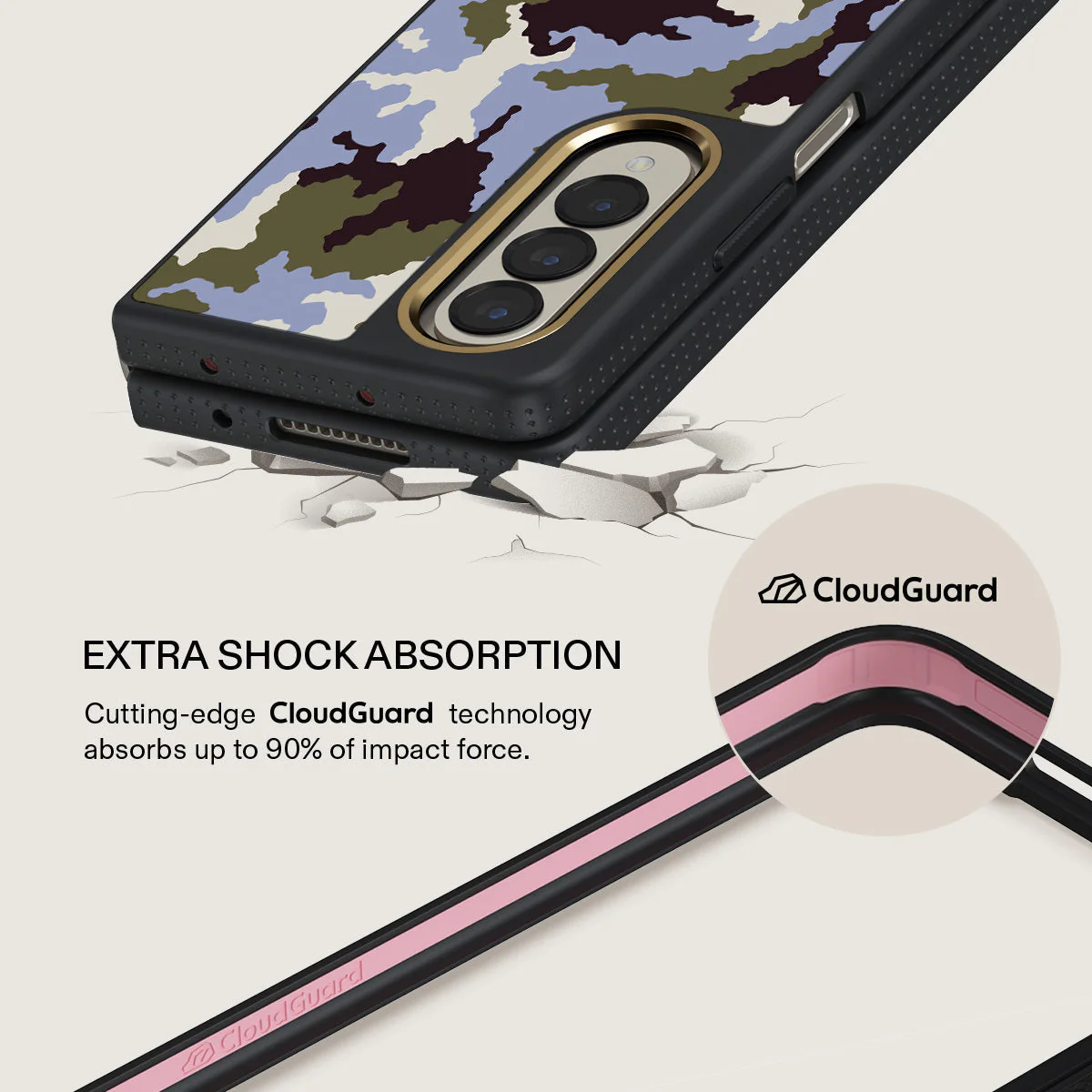 Icefield - Samsung Galaxy Z Fold 4 Case - Image 8
