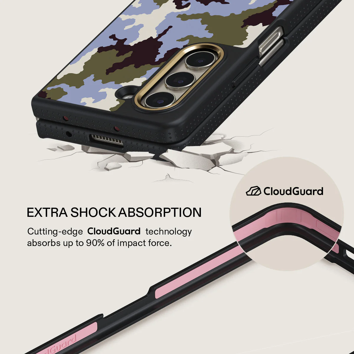 Icefield - Samsung Galaxy Z Fold 5 Case - Image 3