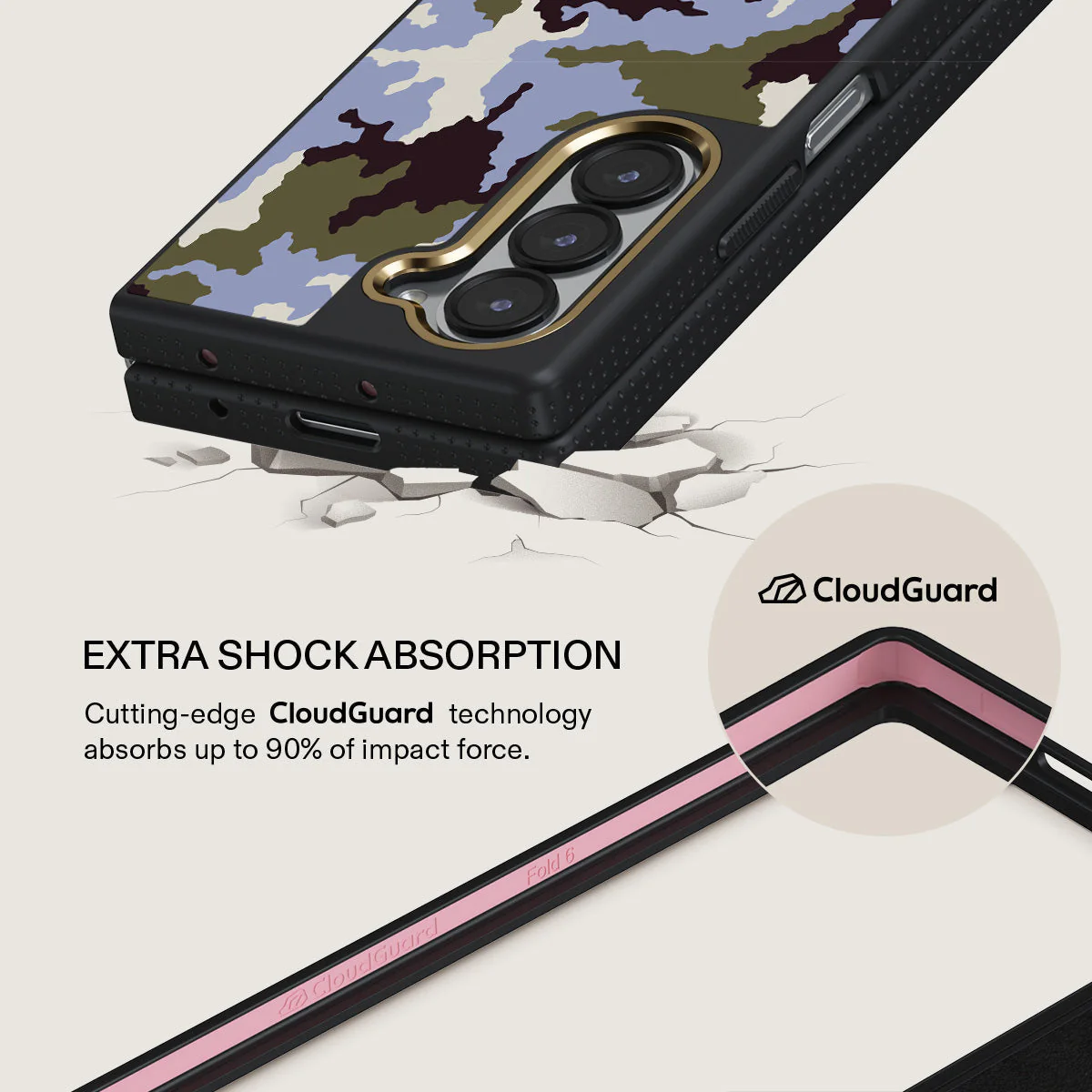 Icefield - Samsung Galaxy Z Fold 6 Case - Image 3