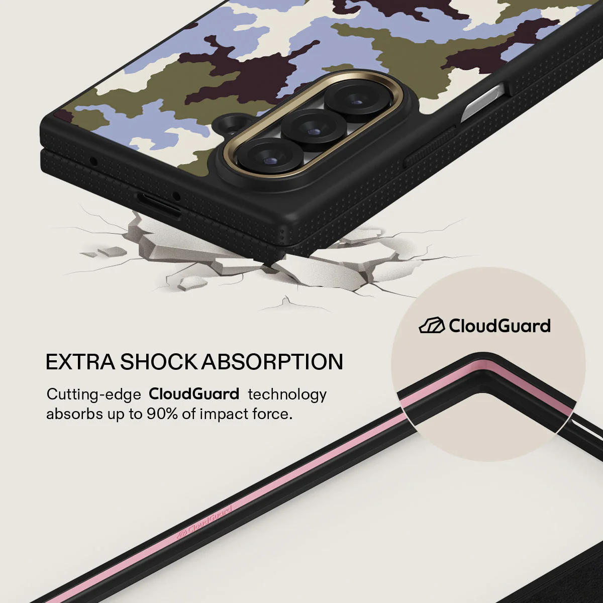 Icefield - Samsung Galaxy Z Fold 7 Case - Image 3