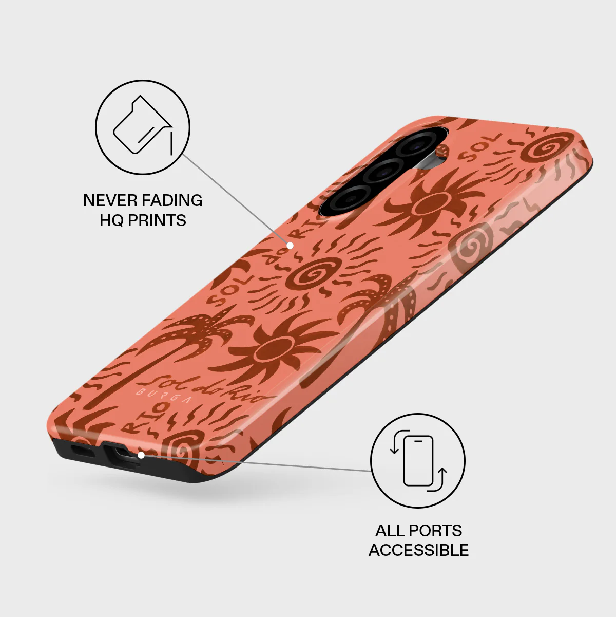 Ipanema - Samsung Galaxy A57 5G Case - Image 3