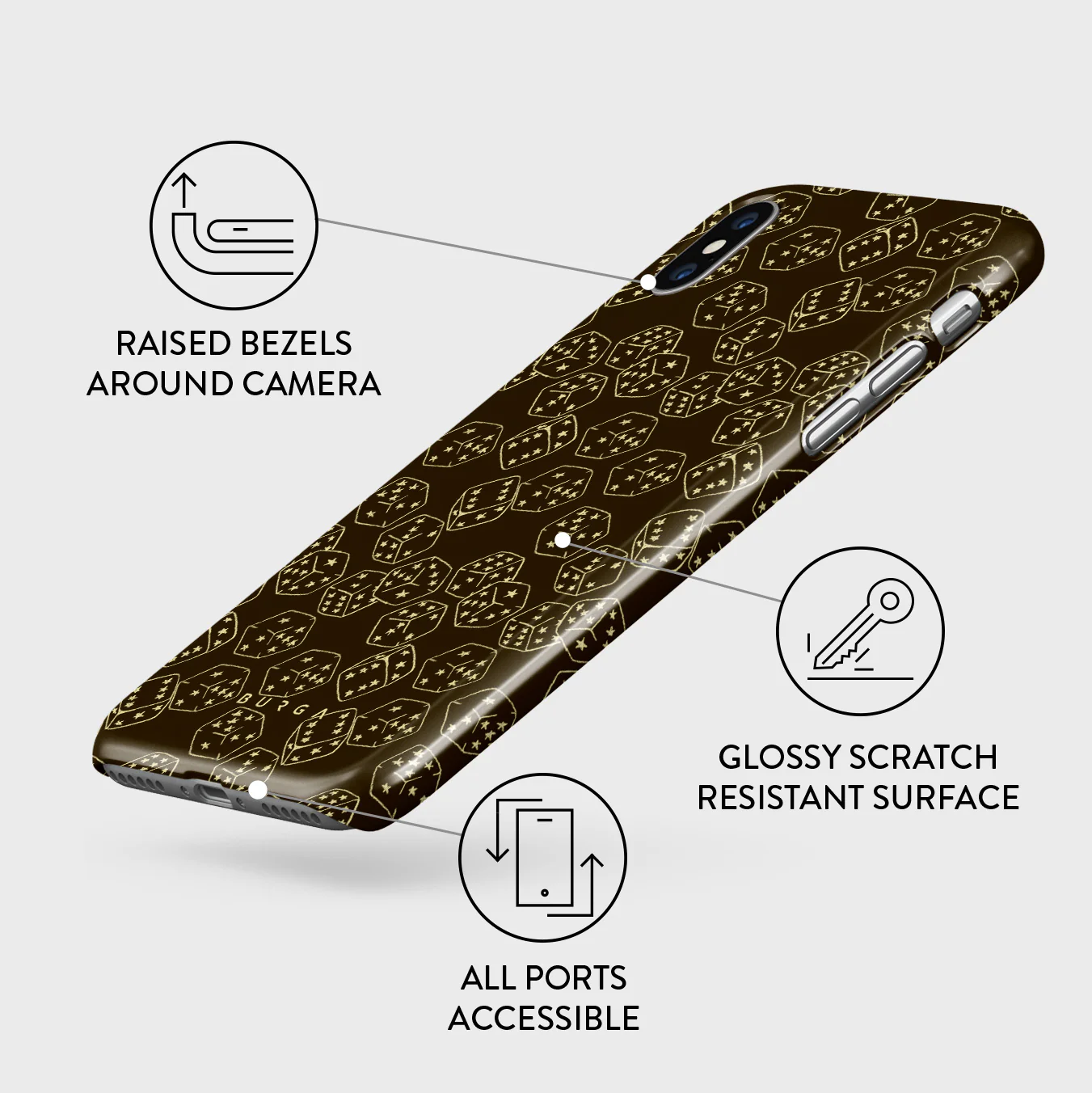 Jackpot - iPhone X / XS Case - Image 3
