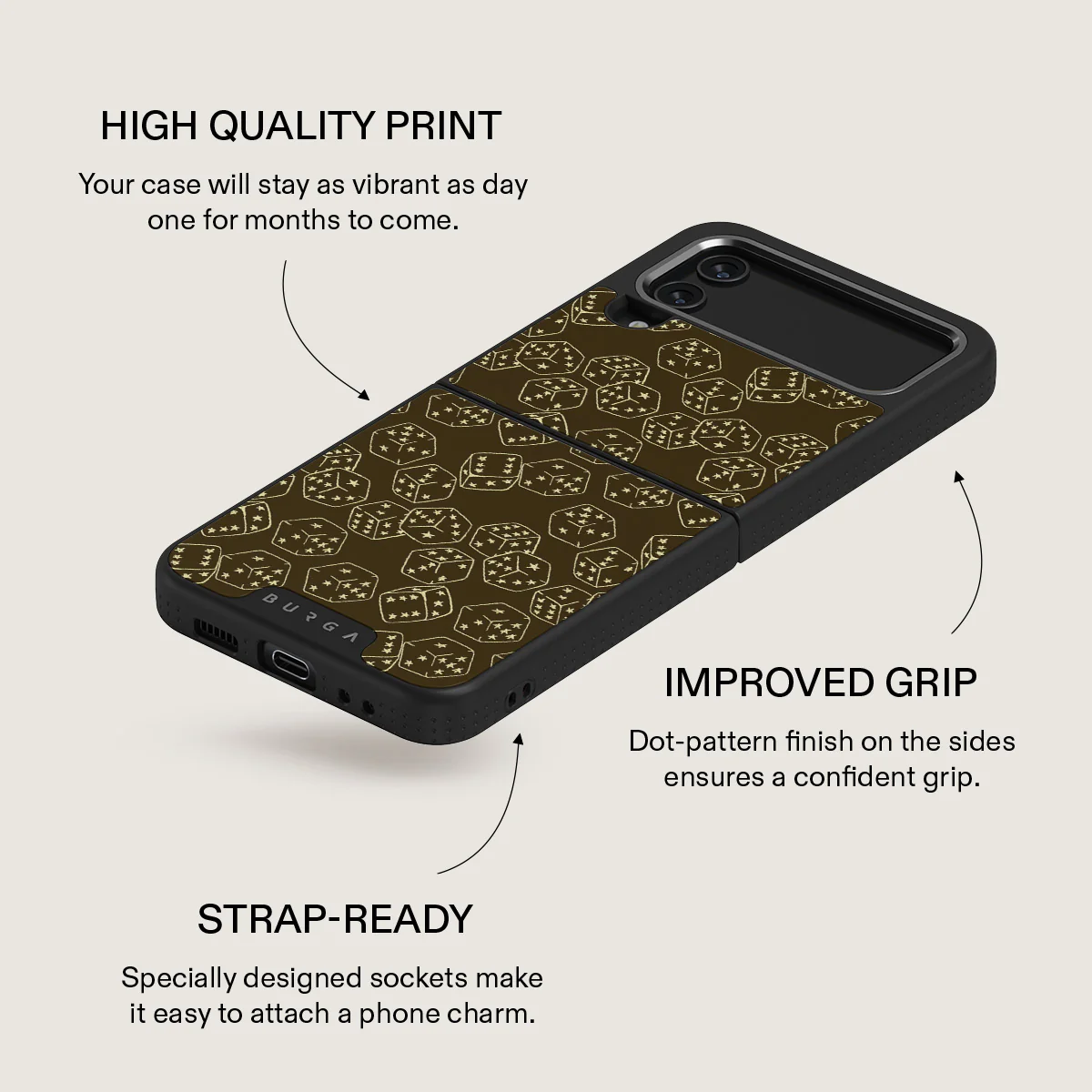 Jackpot - Samsung Galaxy Z Flip 4 Case - Image 24