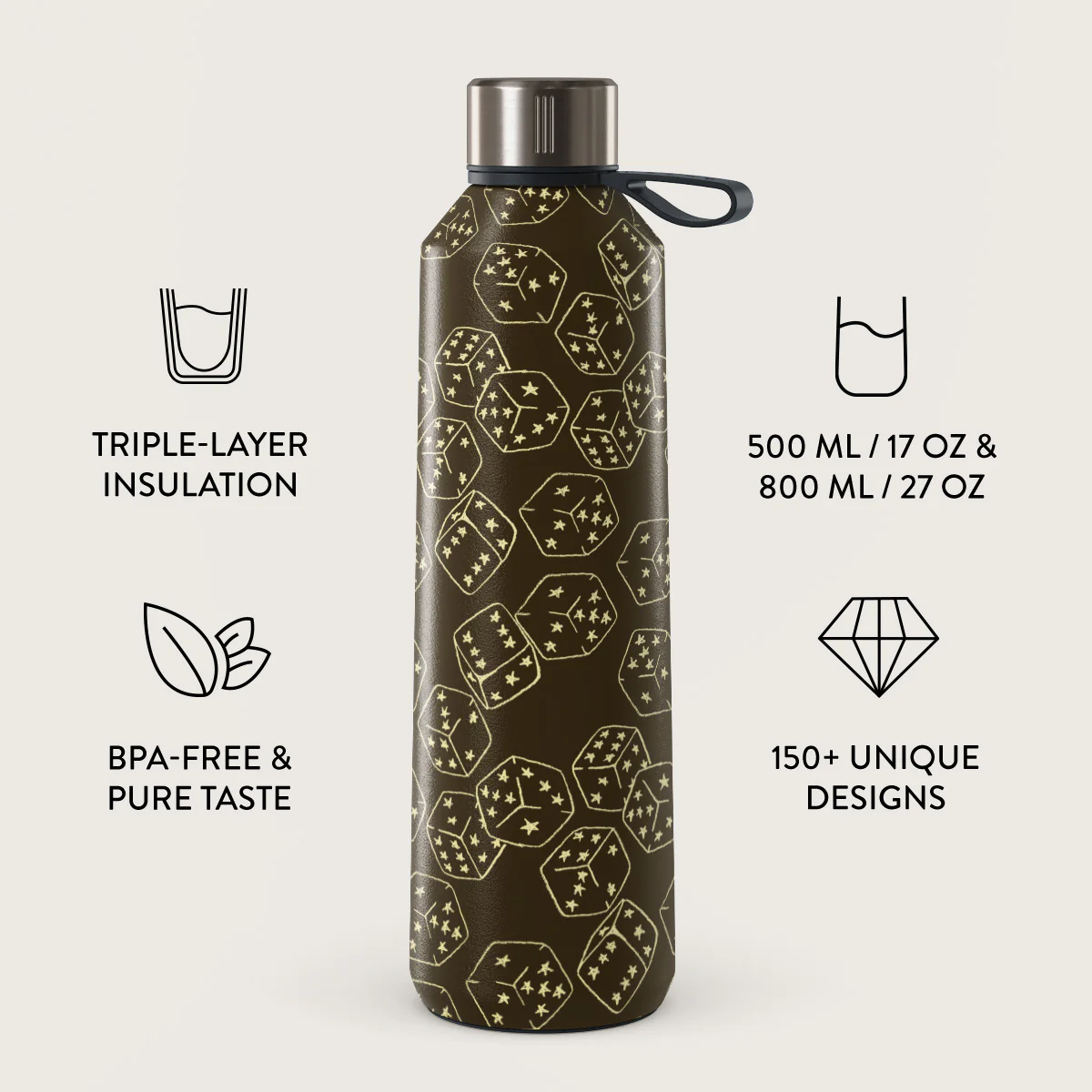 Jackpot - Water Bottle - Image 3