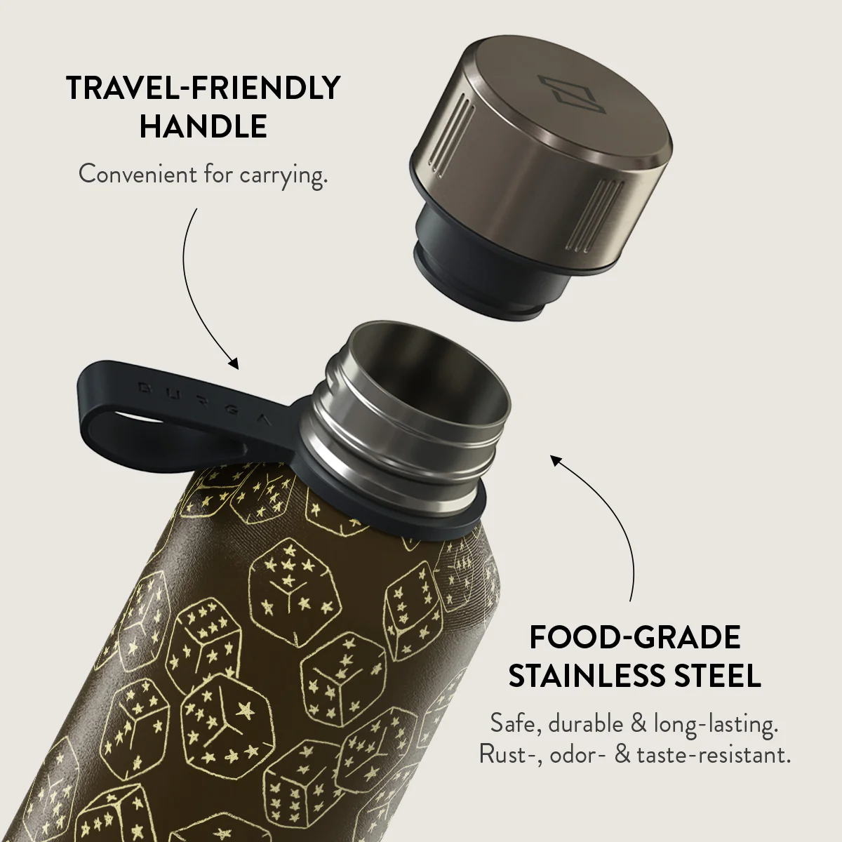 Jackpot - Water Bottle - Image 4