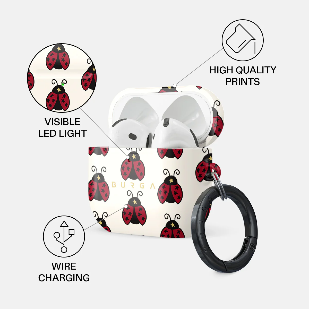 Lady Luck - AirPods 4 Case - Image 3