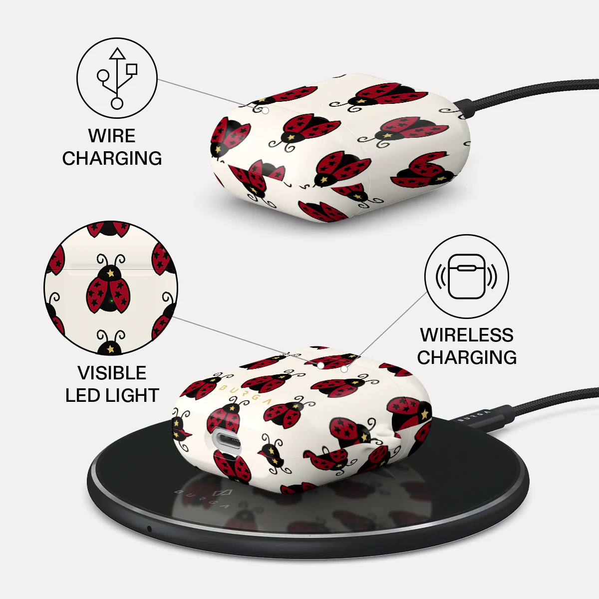 Lady Luck - AirPods Case - Image 3