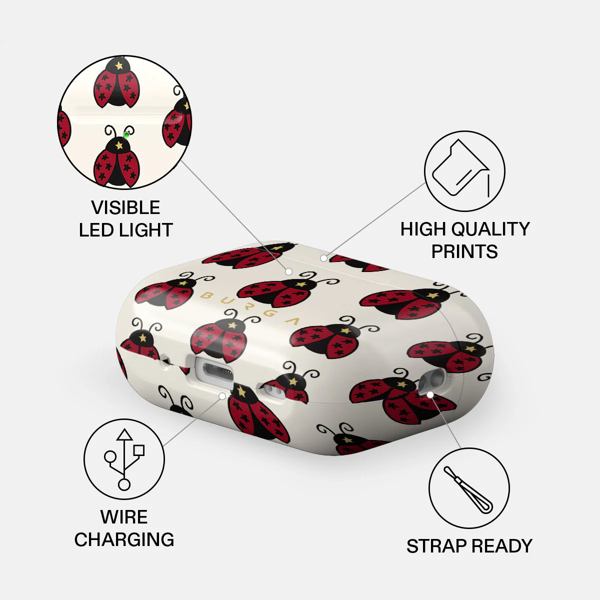 Lady Luck - AirPods Pro 2 Case - Image 3