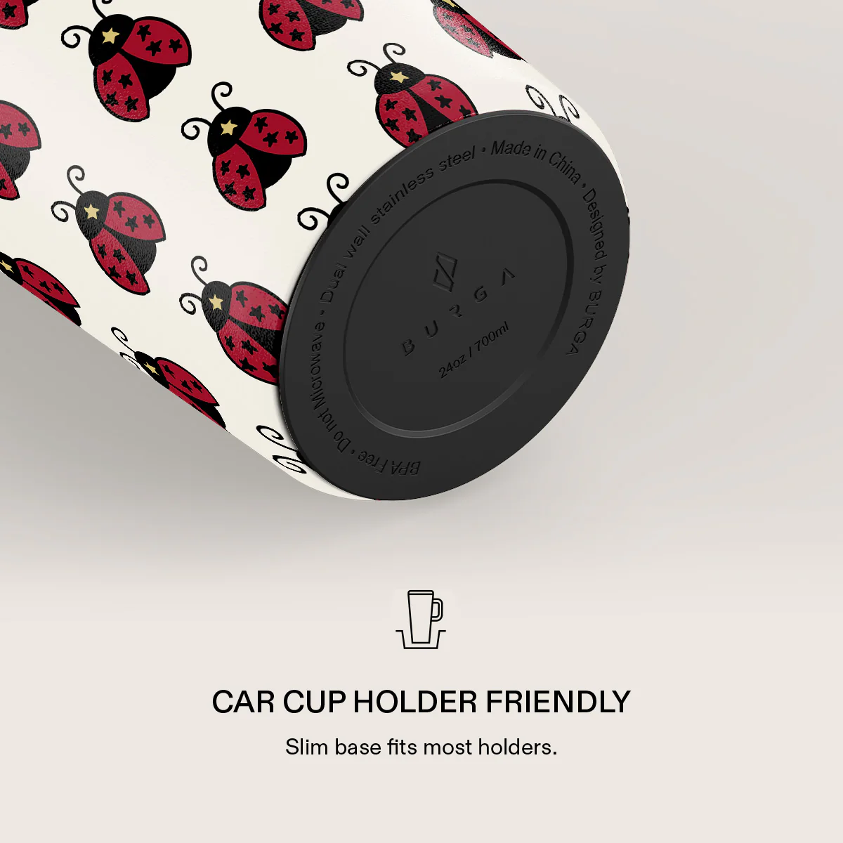 Lady Luck - EasyGrip Travel Mug - Image 5