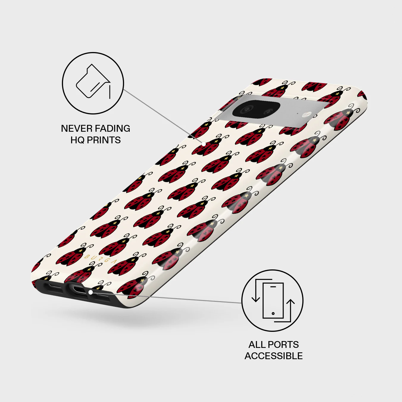 Lady Luck - Google Pixel 7a Case - Image 3