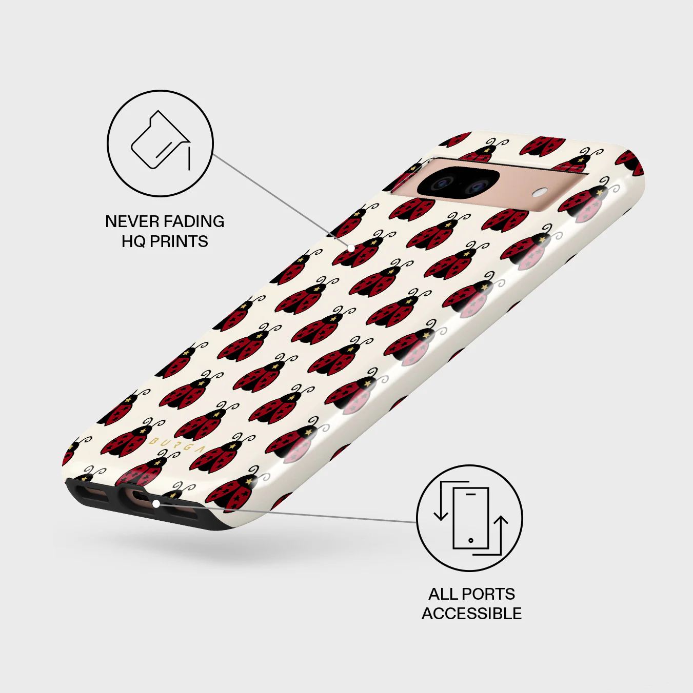 Lady Luck - Google Pixel 8a Case - Image 3