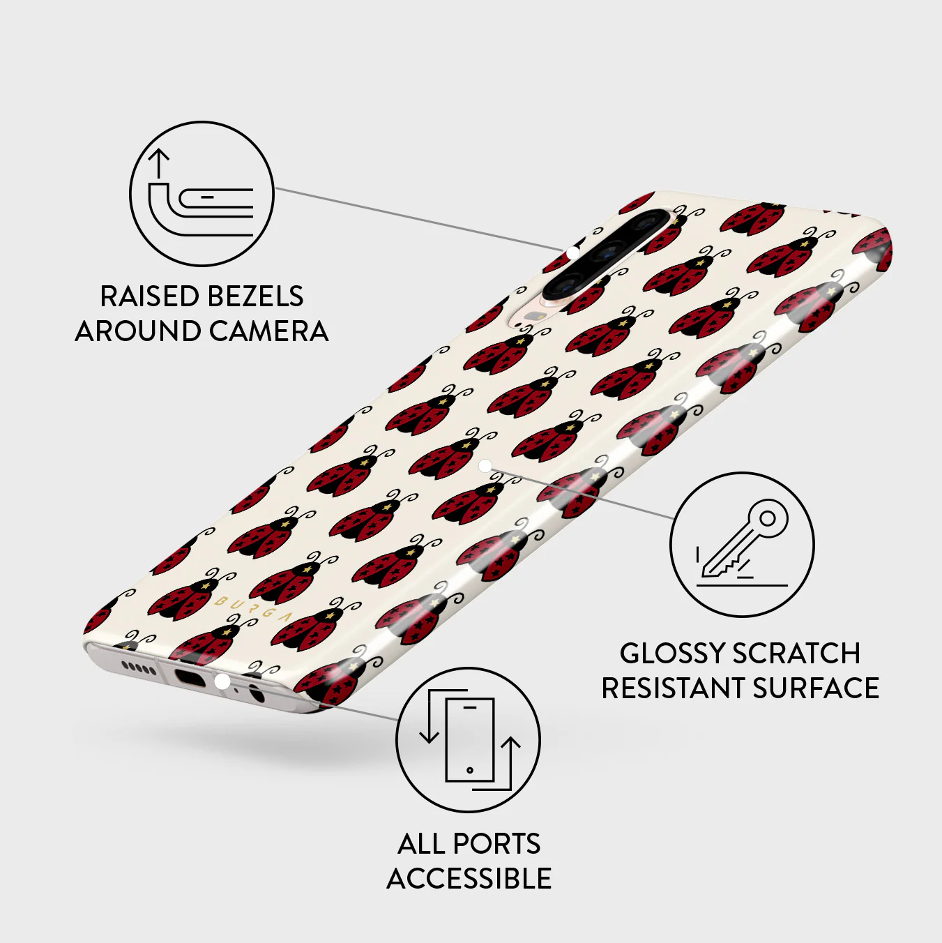Lady Luck - Huawei P30 Case - Image 3