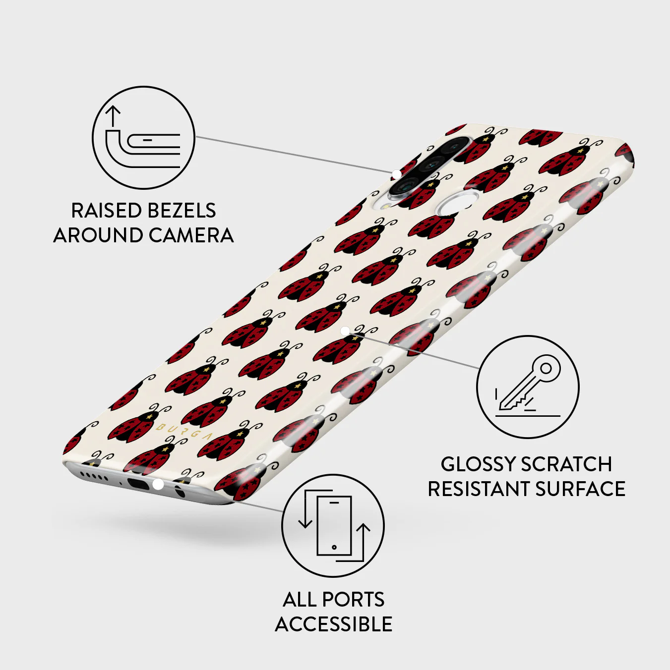 Lady Luck - Huawei P30 Lite Case - Image 3