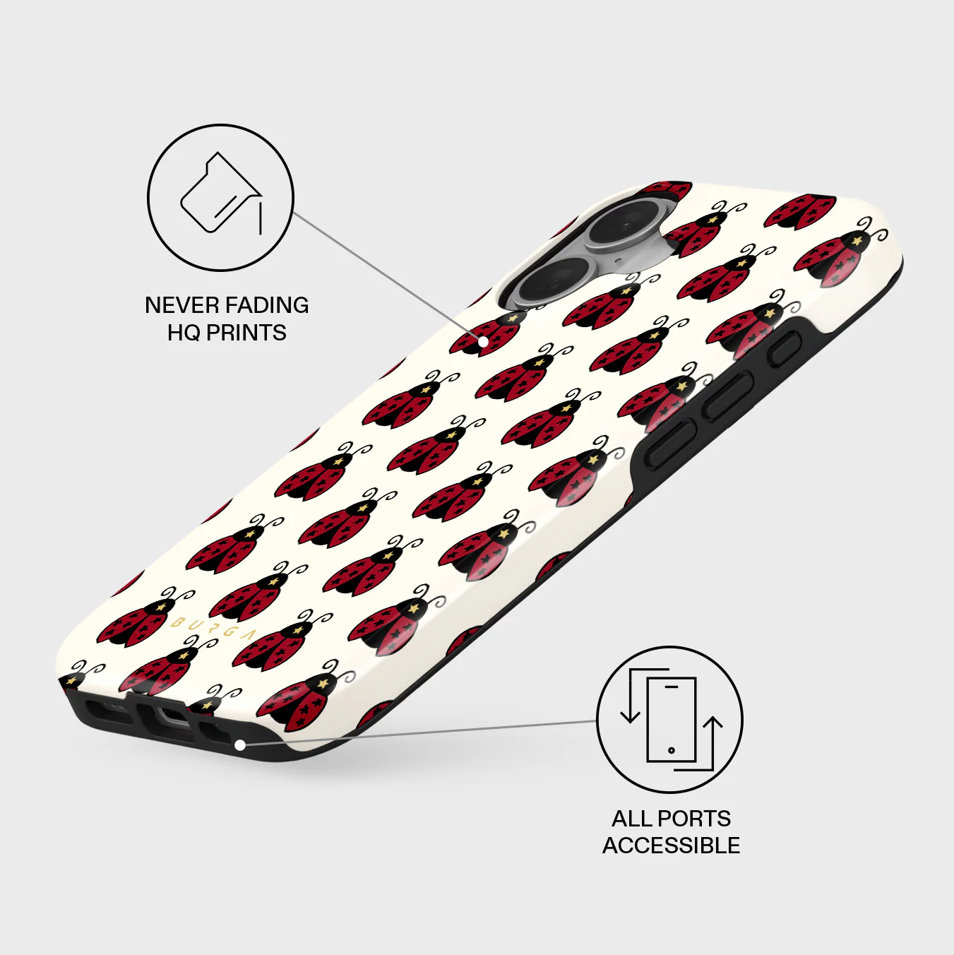 Lady Luck - iPhone 16 Plus Case - Image 3