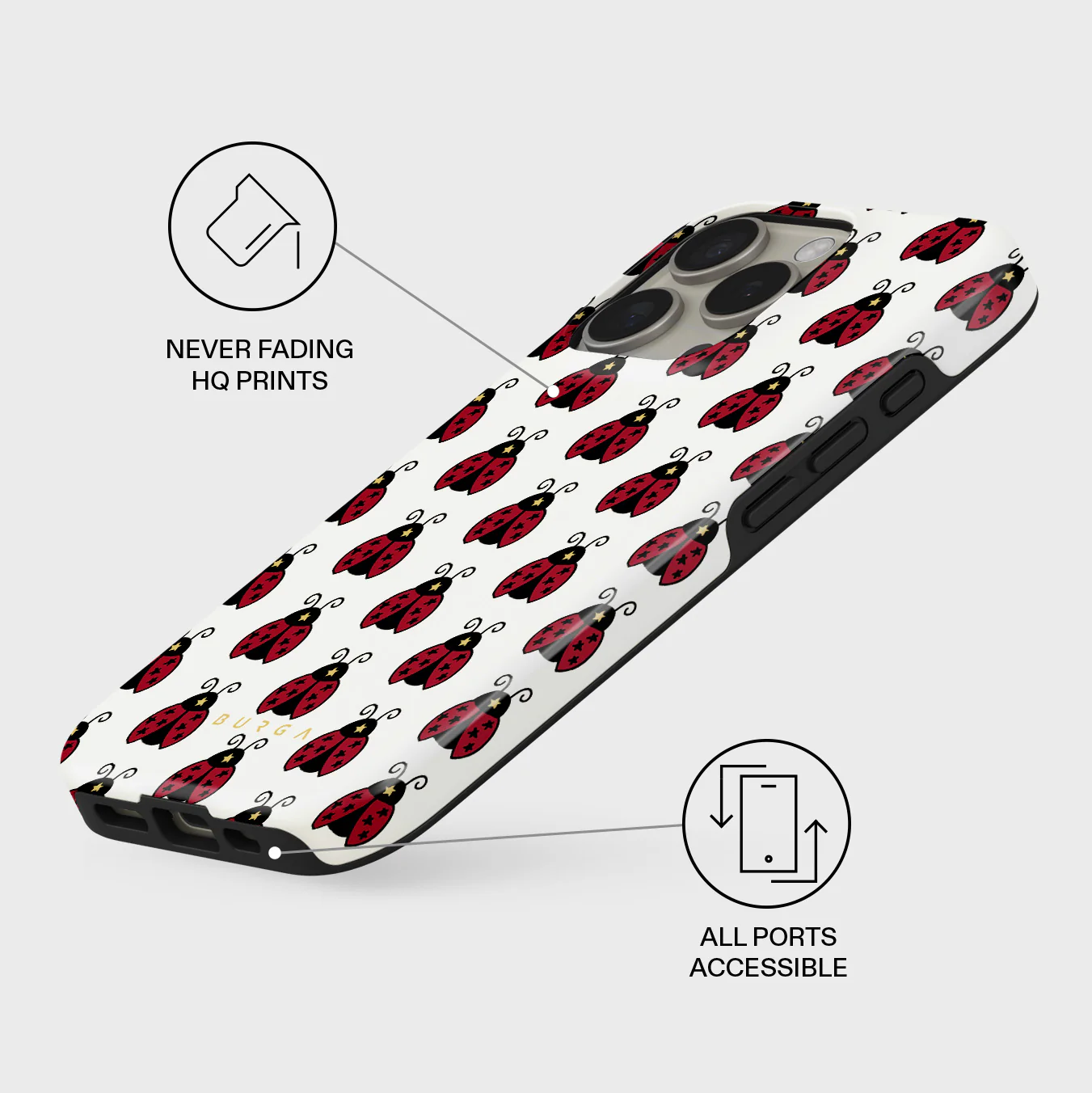 Lady Luck - iPhone 16 Pro Case - Image 3