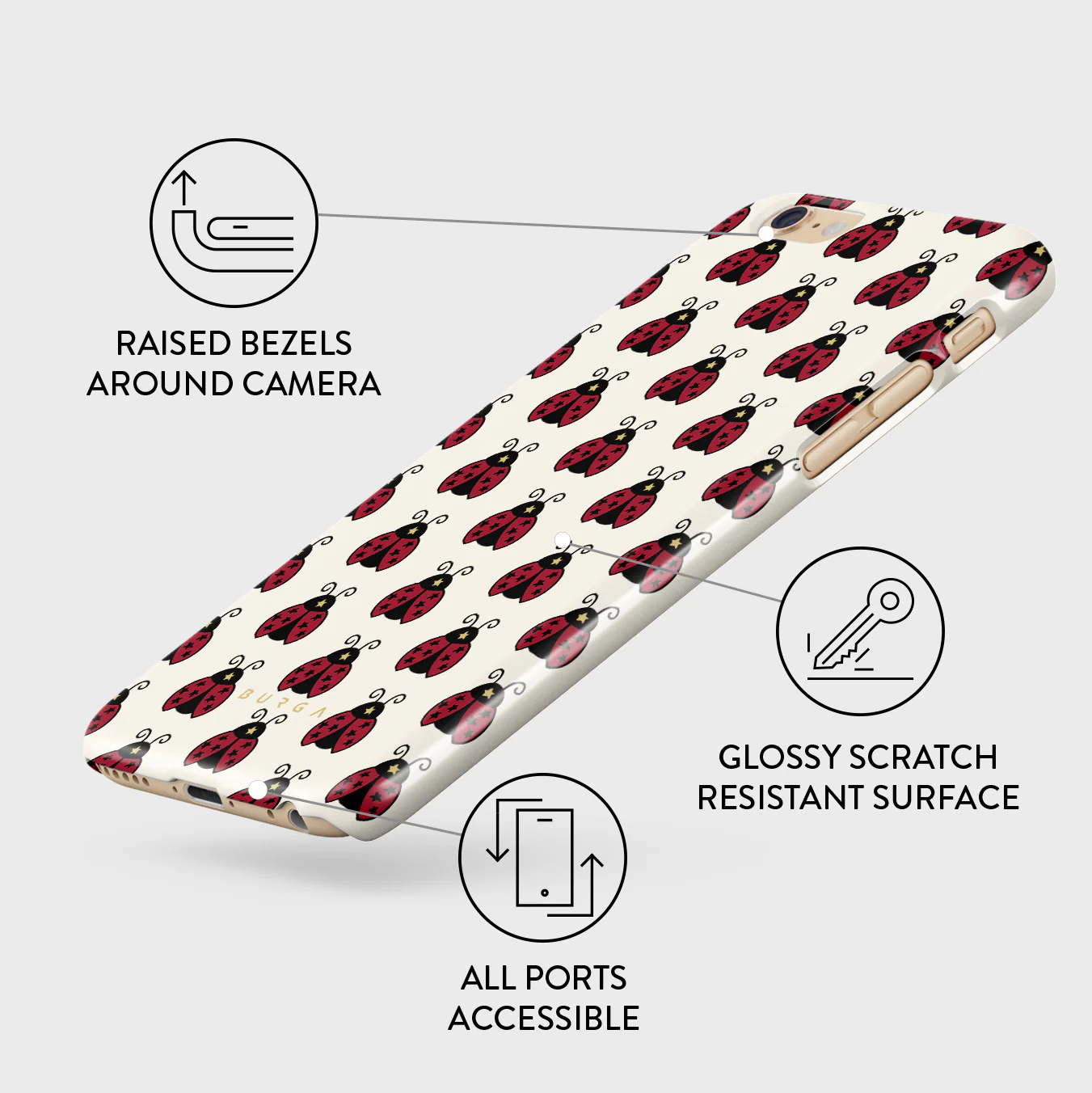 Lady Luck - iPhone 6 / 6S Case - Image 3