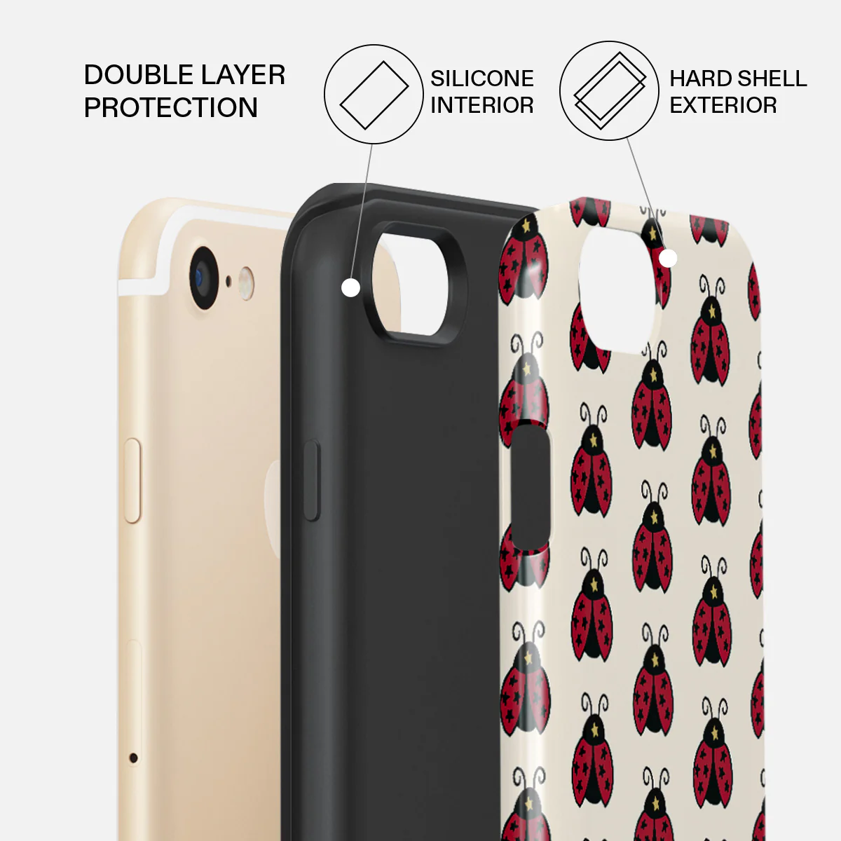 Lady Luck - iPhone 7 / iPhone 8 Case - Image 2