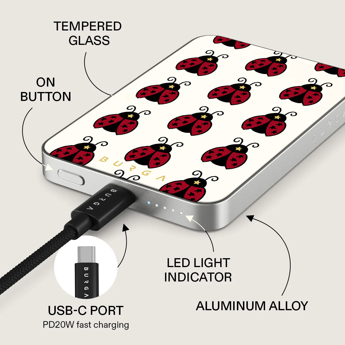 Lady Luck - Magnetic Power Bank - Image 15