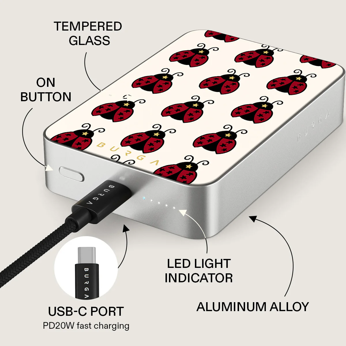 Lady Luck - Magnetic Power Bank - Image 45