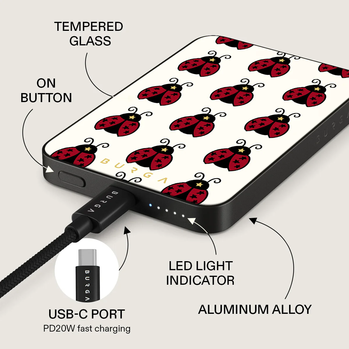 Lady Luck - Magnetic Power Bank - Image 5