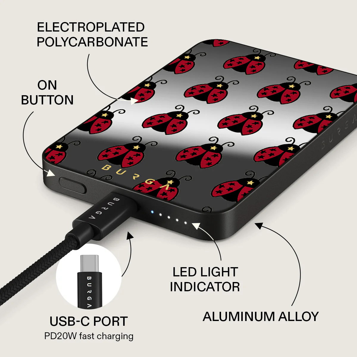 Lady Luck - Magnetic Power Bank - Image 50