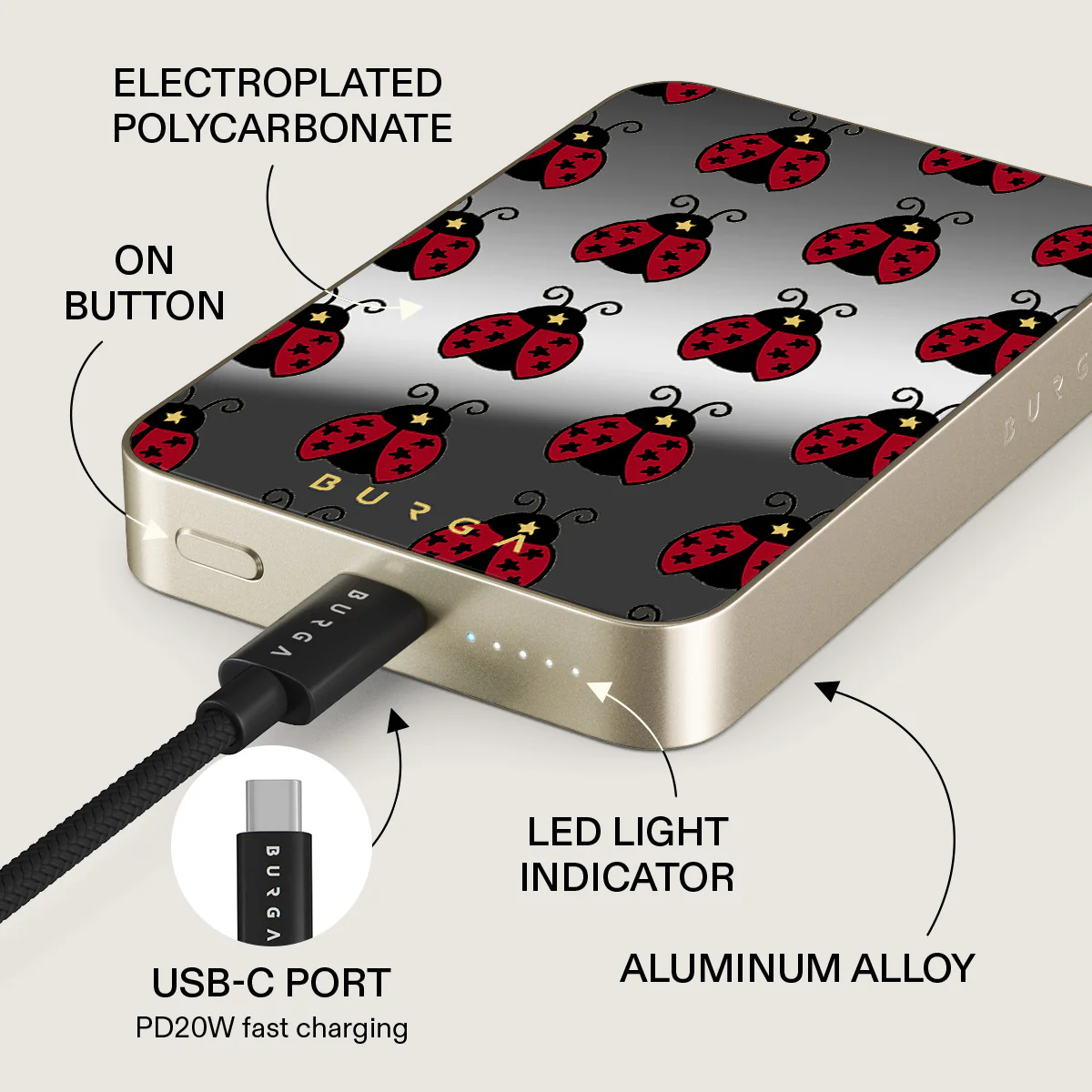 Lady Luck - Magnetic Power Bank - Image 70