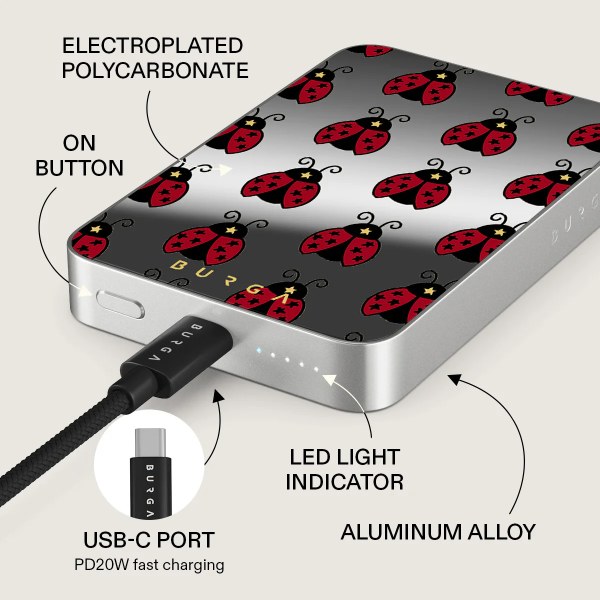Lady Luck - Magnetic Power Bank - Image 75