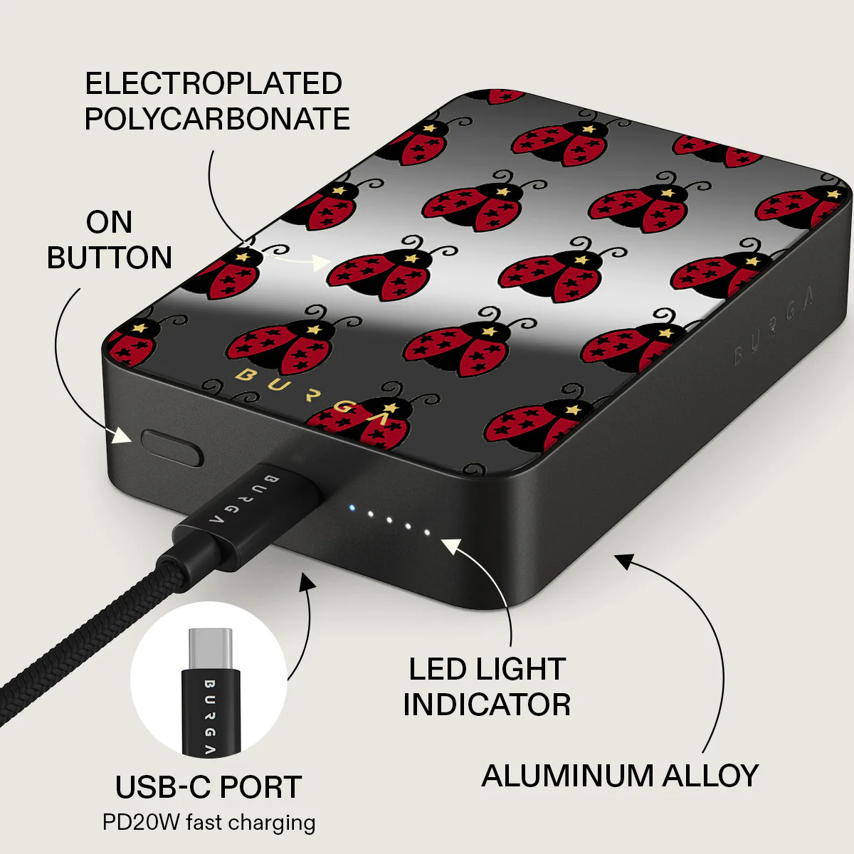 Lady Luck - Magnetic Power Bank - Image 80