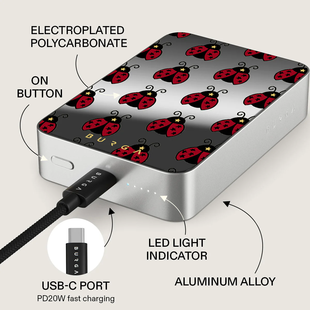 Lady Luck - Magnetic Power Bank - Image 90