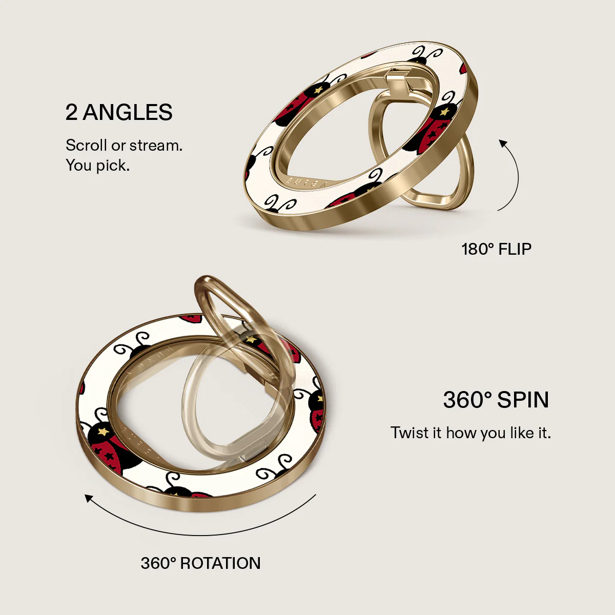 Lady Luck - Magnetic Ring Holder - Image 7