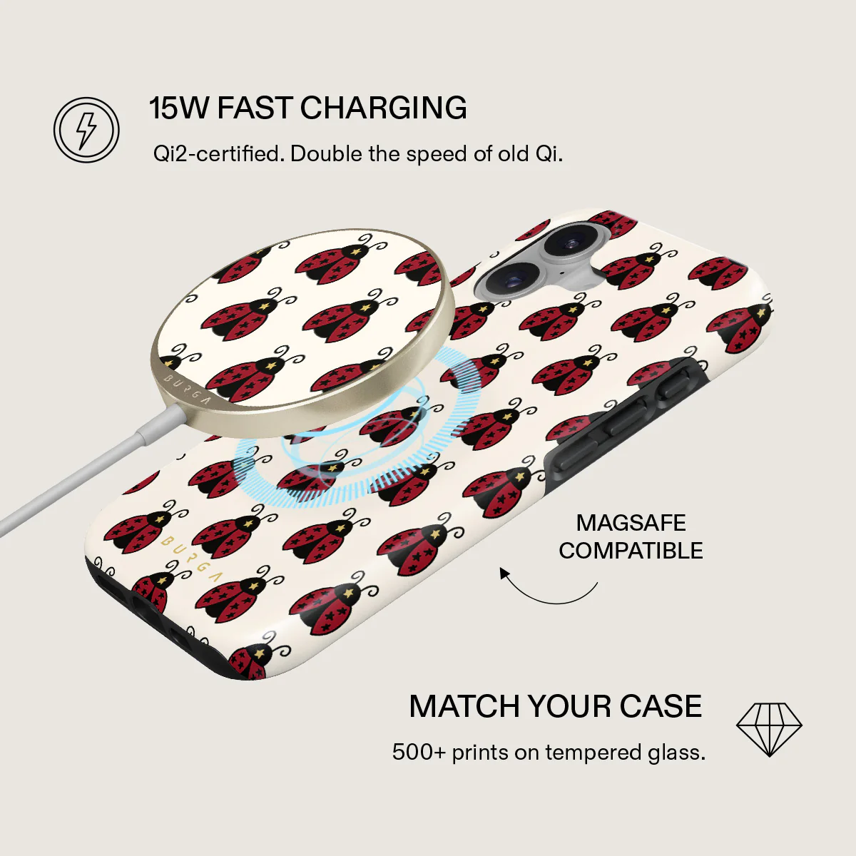 Lady Luck - Magnetic Wireless Charger - Image 2