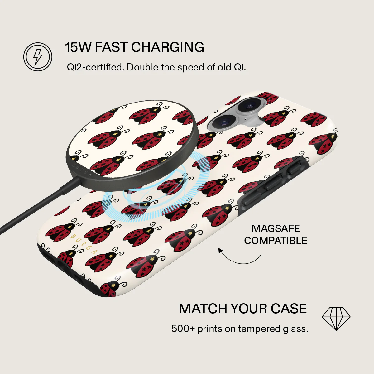 Lady Luck - Magnetic Wireless Charger - Image 5