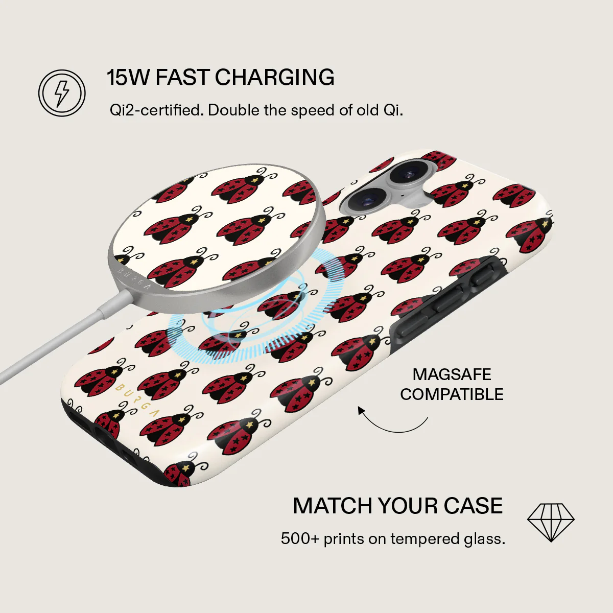 Lady Luck - Magnetic Wireless Charger - Image 8