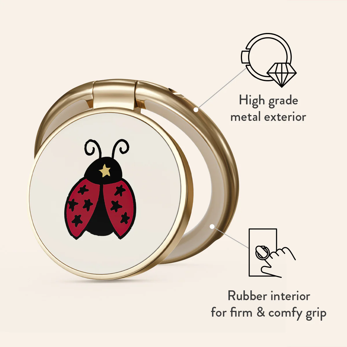 Lady Luck - Adhesive Ring Holder - Image 7