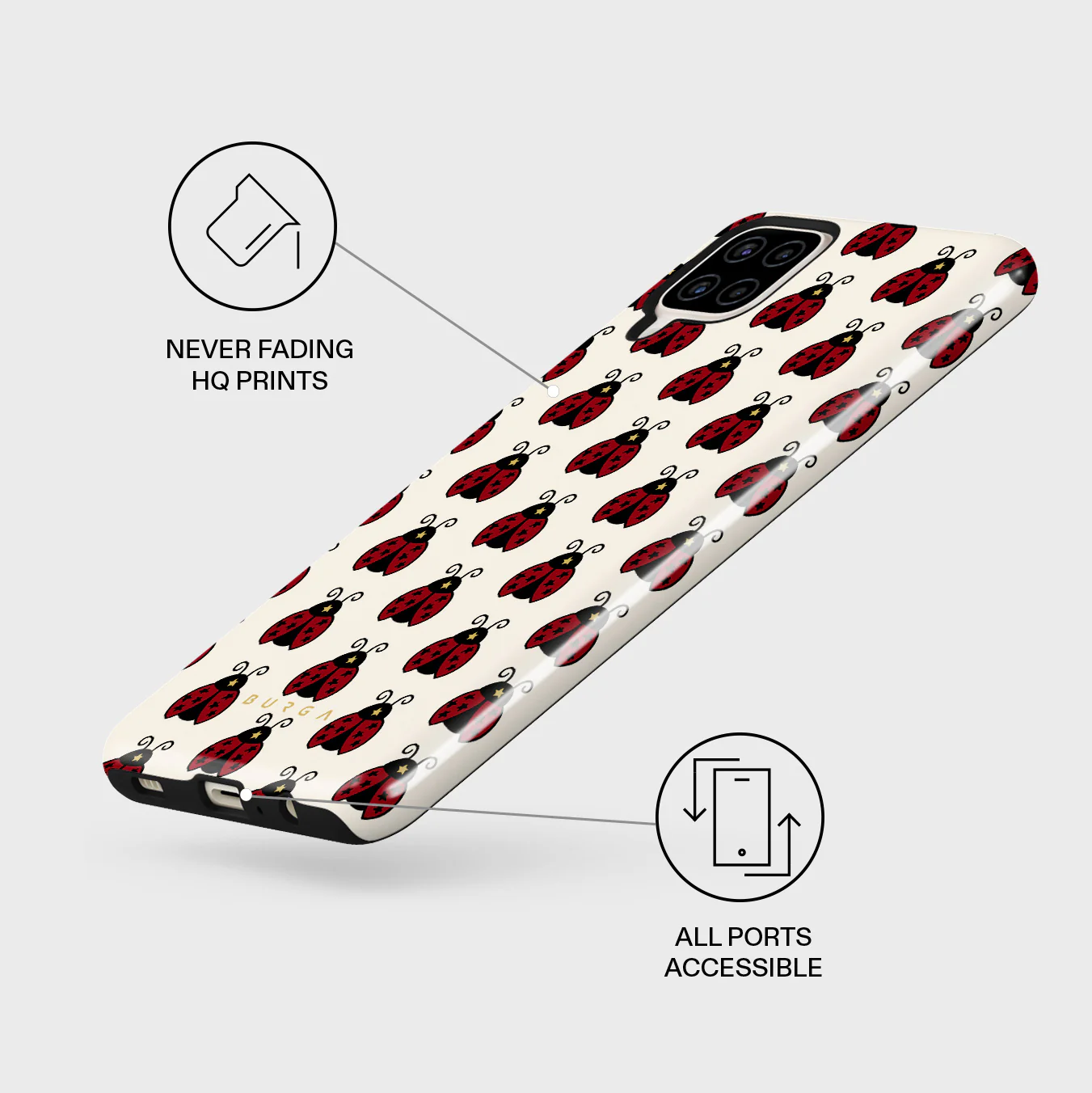 Lady Luck - Samsung Galaxy A12 4G Case - Image 3