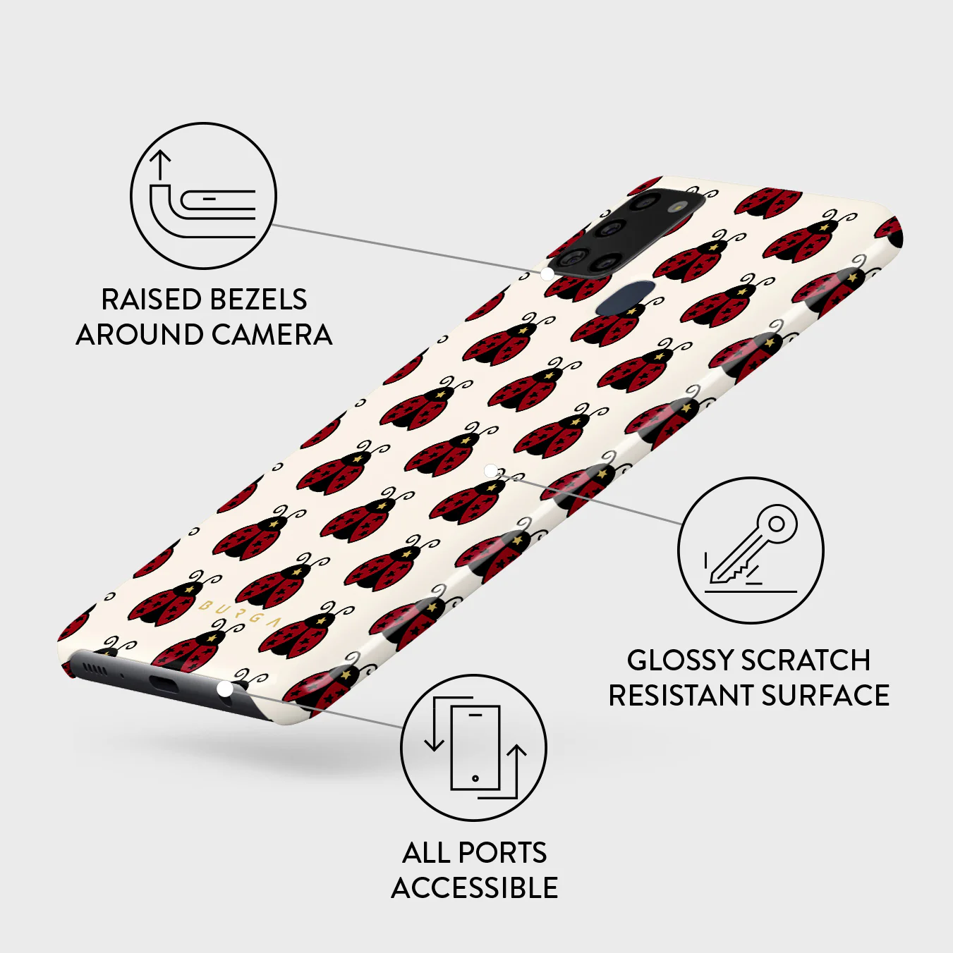 Lady Luck - Samsung Galaxy A21s 4G Case - Image 3