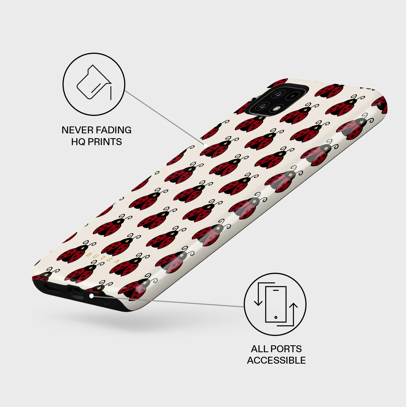 Lady Luck - Samsung Galaxy A22 5G Case - Image 3