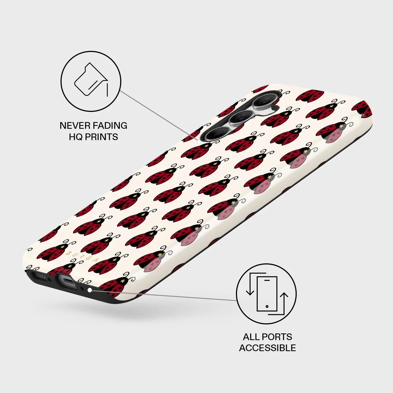 Lady Luck - Samsung Galaxy A54 Case - Image 3
