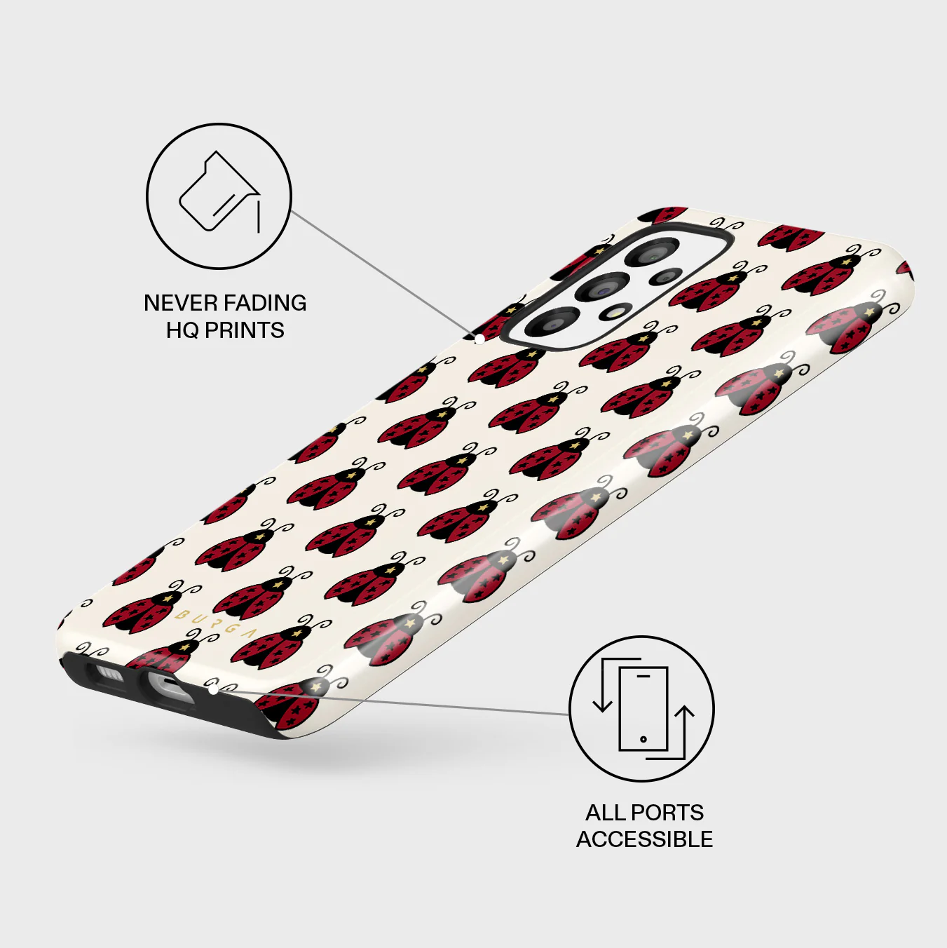 Lady Luck - Samsung Galaxy A73 Case - Image 3