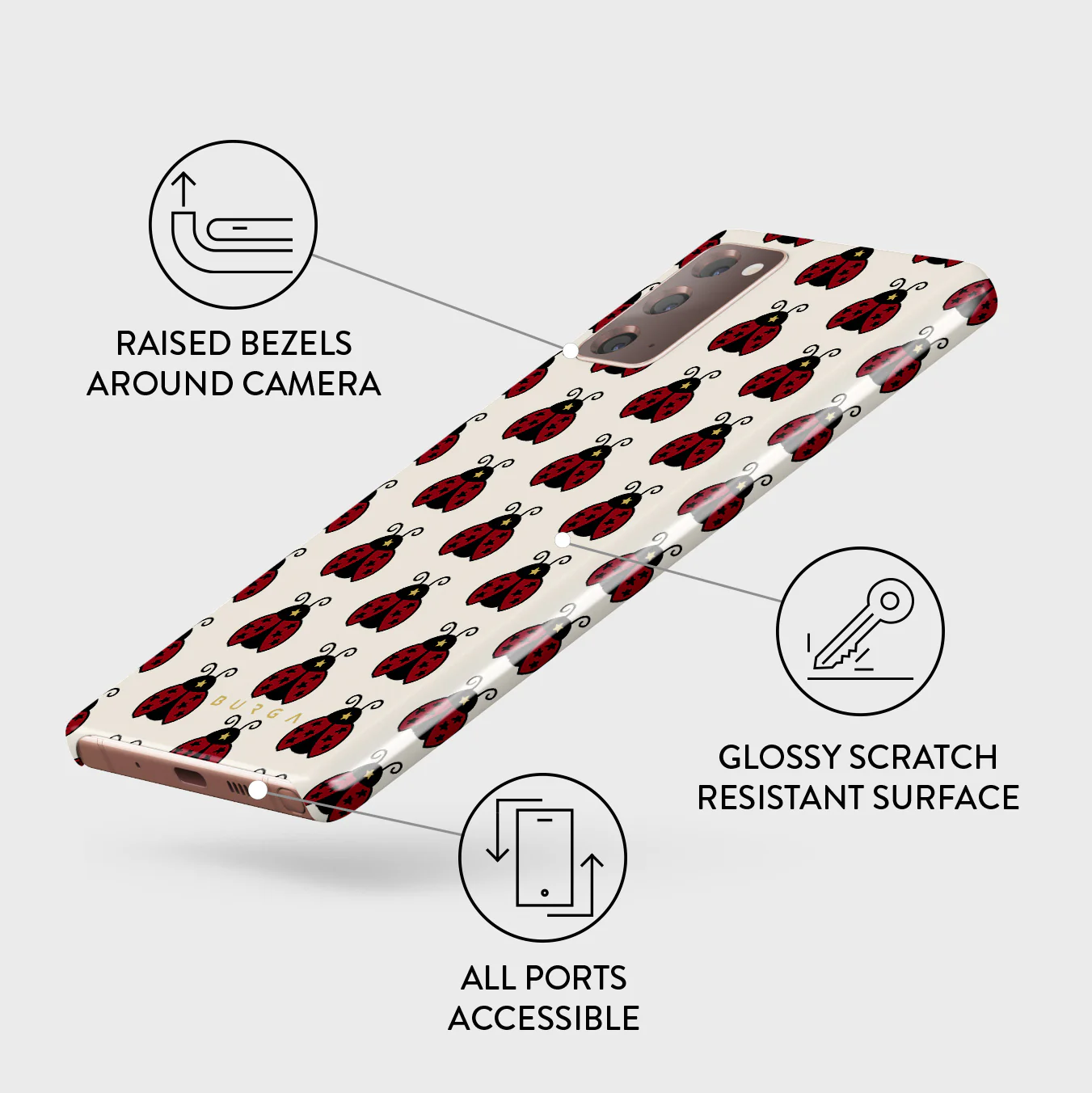 Lady Luck - Samsung Galaxy Note 20 4G / 5G Case - Image 3