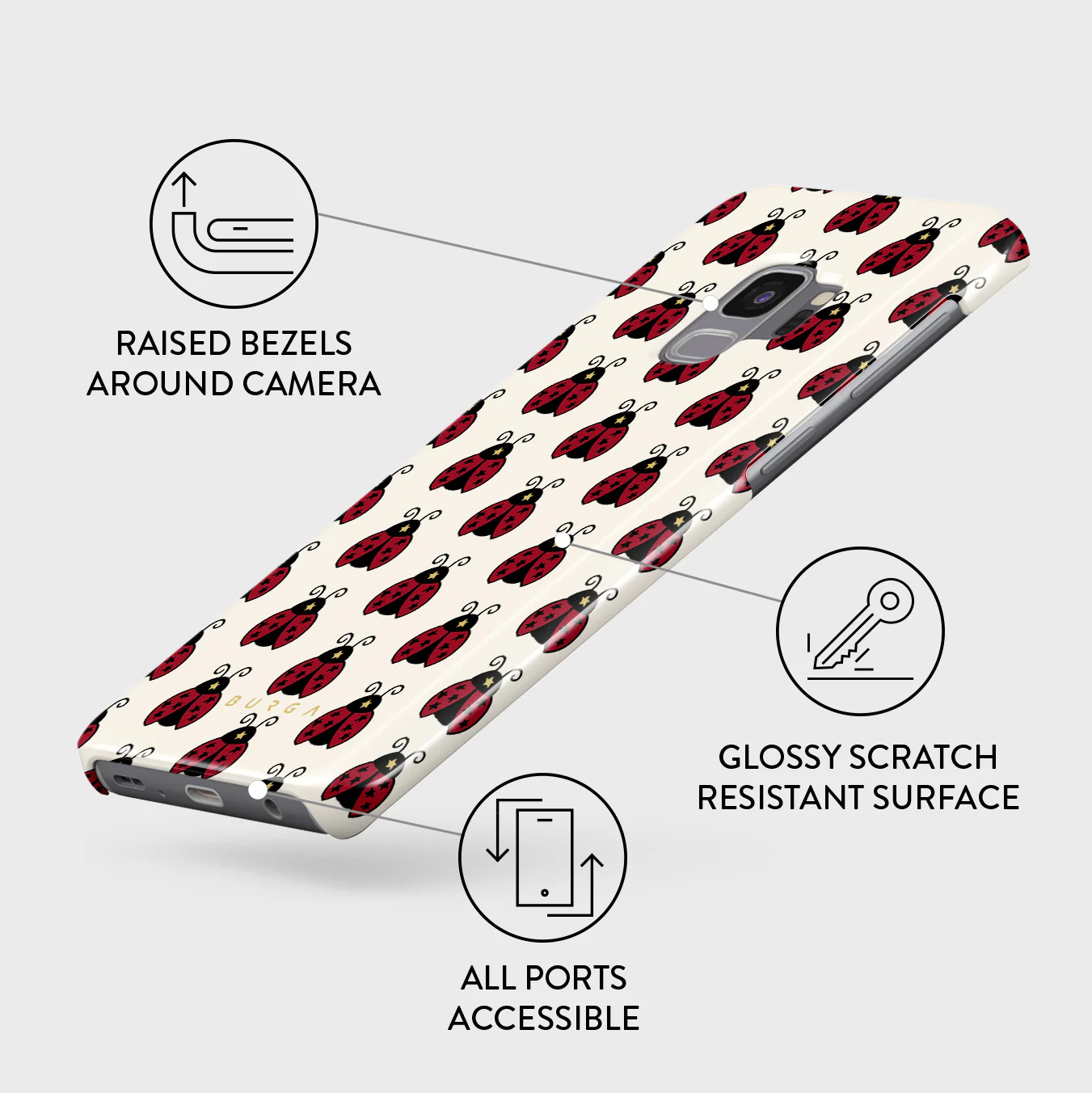 Lady Luck - Samsung Galaxy S9 Case - Image 3