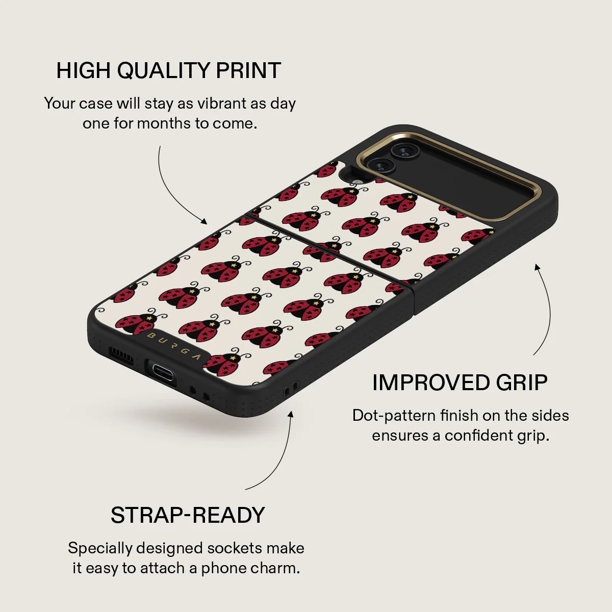 Lady Luck - Samsung Galaxy Z Flip 4 Case - Image 18