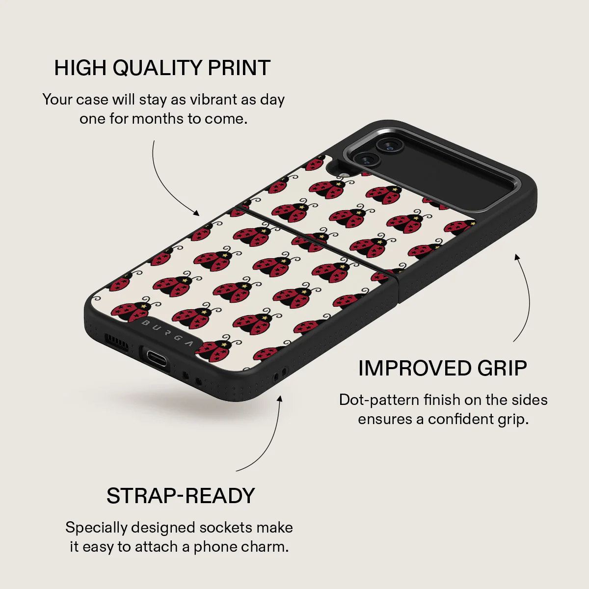 Lady Luck - Samsung Galaxy Z Flip 4 Case - Image 24